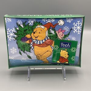 New Disney Winnie the Pooh Piglet 20 Christmas Cards Envelopes One Design USA